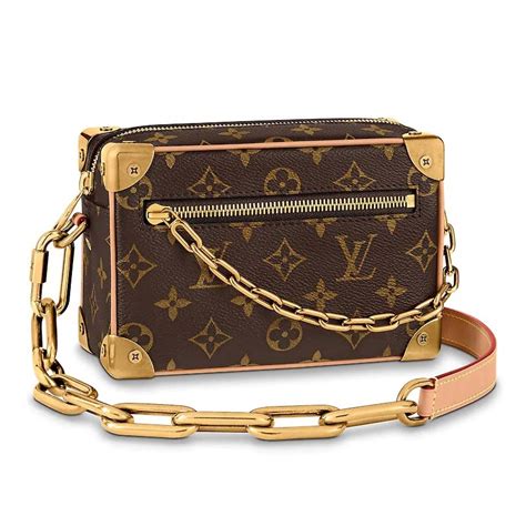 LV Mini Soft Trunk Monogram Canvas For Women, WoBags, 